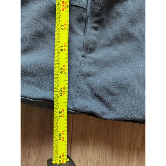 Logo Lori Goldstein Blue Long Sleeve Button-Front WomenS Blazer Jacket L Nwot - Picture 5 of 6